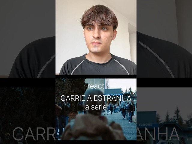 reagindo ao novo trailer de CARRIE A ESTRANHA: a série #react #terror #shorts