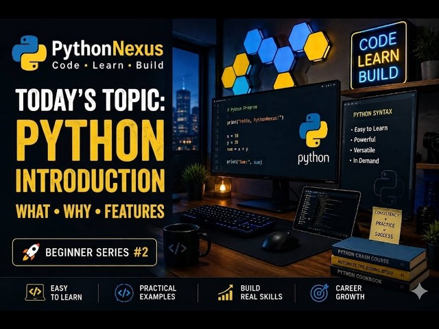 Python Introduction for Beginners | What is Python? | Python Tutorial #2python introduction