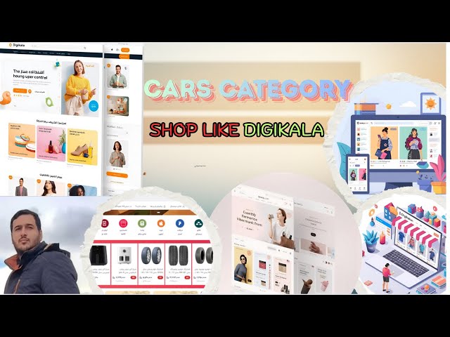 دسته خودرو و ابزار و تجهیزات + دسته مد و پوشاک در Laravel | Auto & Tools & Fashion Categories