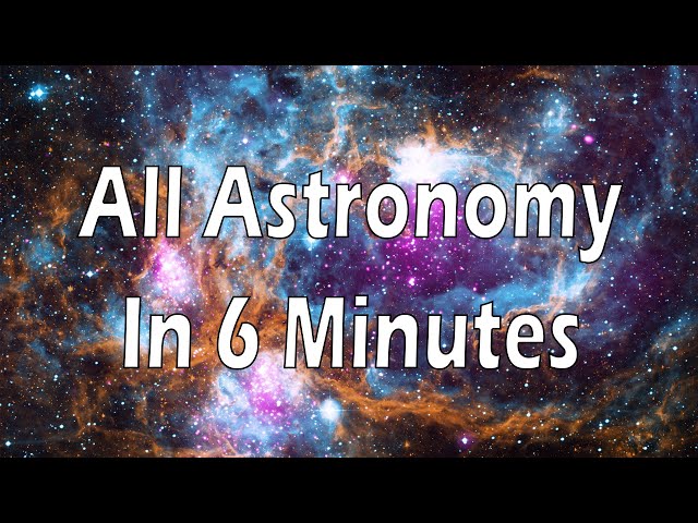 All of Astronomy in 6 minutes