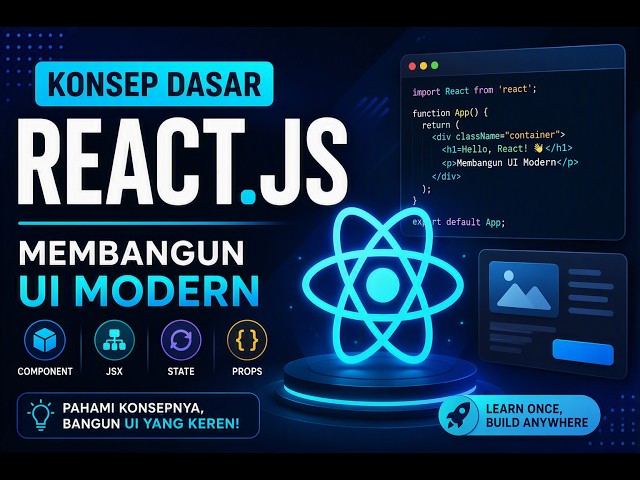 🔴Bedah React.JS #02 | Konsep Dasar React