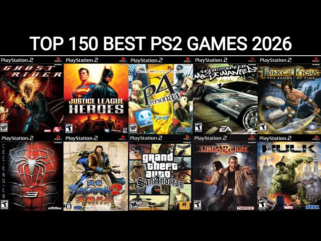 Top 150 Best PS2 Games 2026 | Best Playstation 2 Games