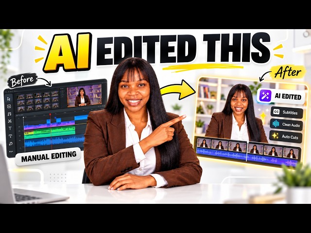 FREE AI Video Editing in 2026 - Let AI Do the Editing for You