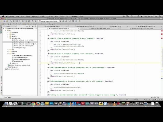 Unit Testing in JavaScript via Jasmine