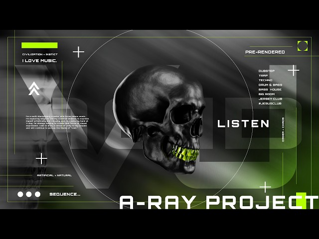 【VJ Loops Pack】Project_A-Ray 12_DemoReel