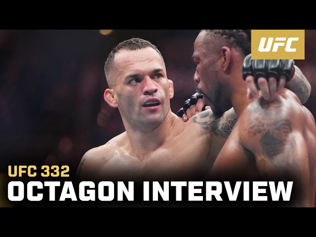 Roberto Soldić Octagon Interview | UFC 332