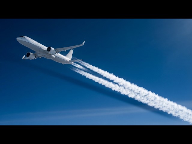 Airplane Trails: The Hidden Science Behind Those White Lines