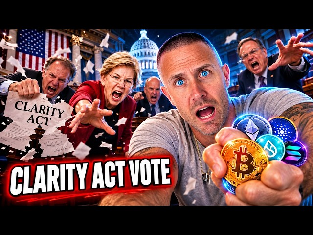 Crypto's Biggest Vote EVER Is Happening RIGHT NOW (CLARITY Act LIVE)