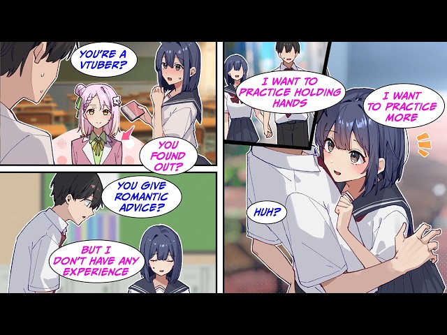 [Manga Dub] The internet's favorite love-advice VTuber is secretly my classmate