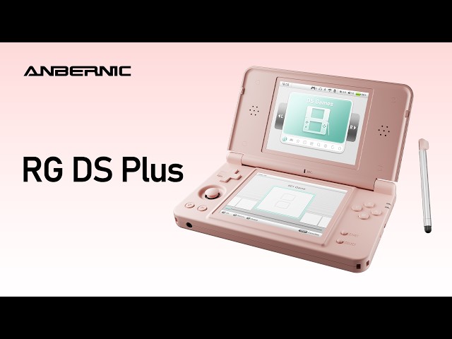 ANBERNIC RG DS Plus | Dual Screens, True Brilliance