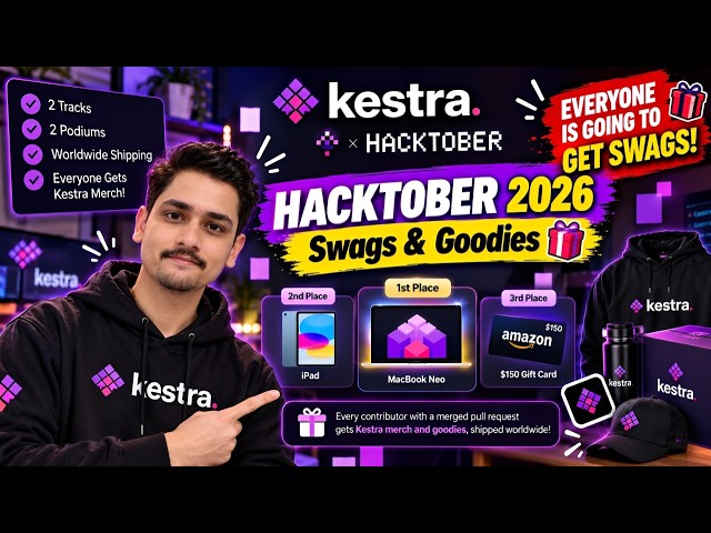 EVERYONE Gets FREE Swags || Kestra Hacktober 2026 || Participate In This Before It’s TOO LATE!!