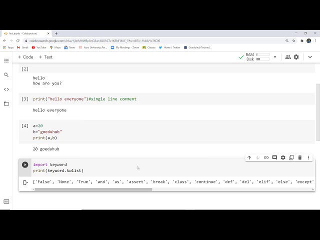 Hello World in Python | Python Programming | Python Tutorial | Goeduhub