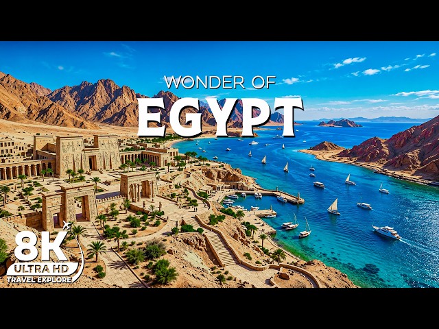 Wonders of Egypt – Pharaohs’ Tombs, Monuments & Sun-Drenched Landscapes | Travel Documentary 4K