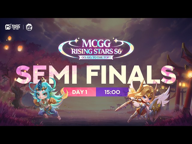 🔴LIVE | Magic Chess: Go Go Rising Stars S6 | MRS S6 SEMI FINALS | ENG Stream