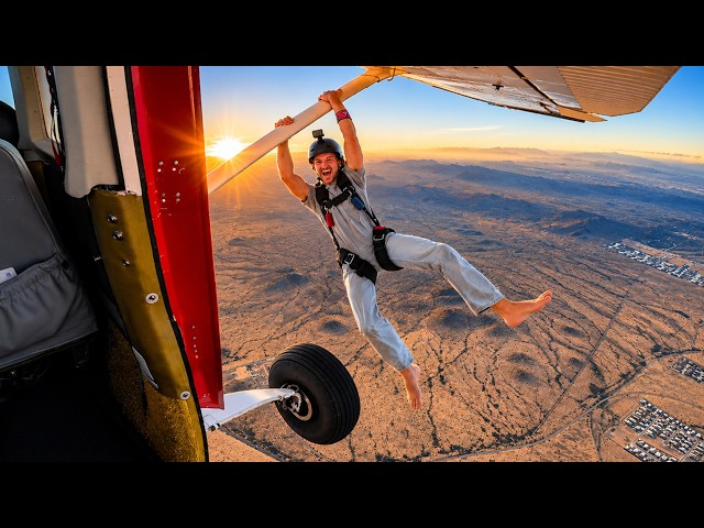 I Skydived Into The Risky Academy!