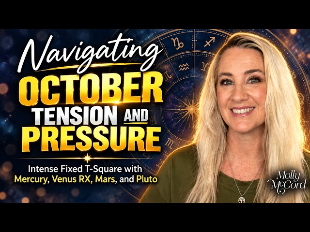 Why Everything Feels Locked In: The Power of October's T-Square with Venus, Mercury, Mars, and Pluto