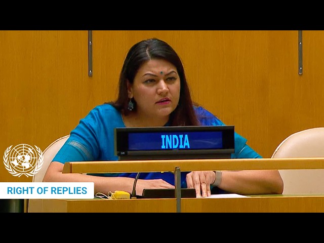 🇺🇳 India, Pakistan - Right of Replies (25 Sep) - United Nations General Debate, 81st Session | #UNGA