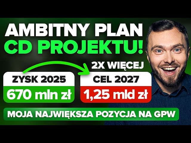 I poured a lot of money into CD Projekt. The biggest opportunity on the WSE?