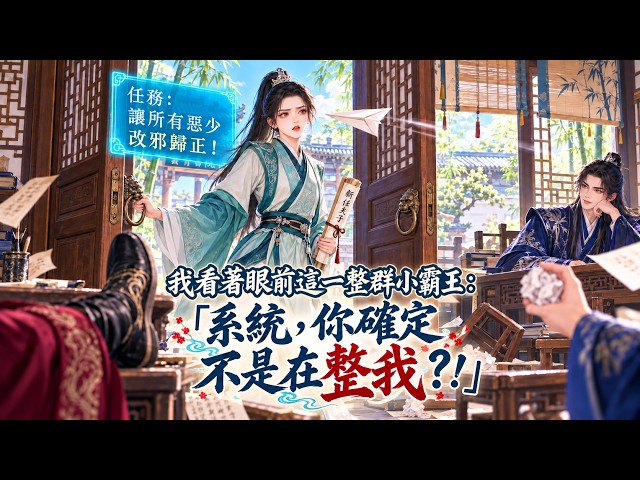 【熱播】「任務：讓所有惡少改邪歸正！」我看著眼前這一整群小霸王：「系統，你確定不是在整我😱？！」