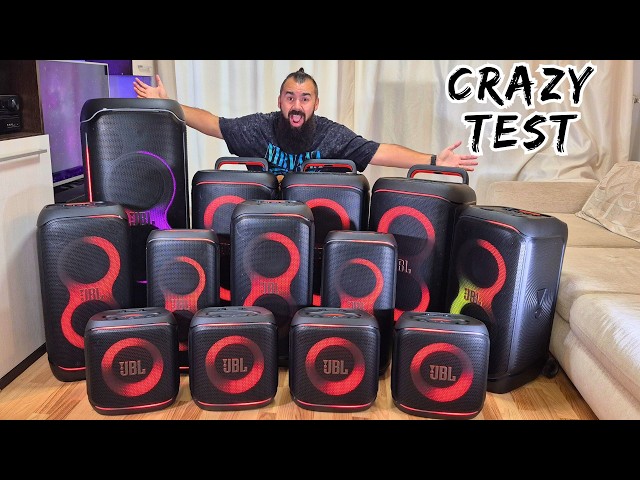 What Happens When You Play ALL Auracast JBL Speakers? (House SHAKES)