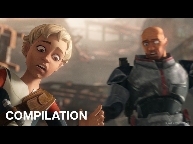 The Bad Batch Funny Moments | Star Wars: The Bad Batch | Official Compilation