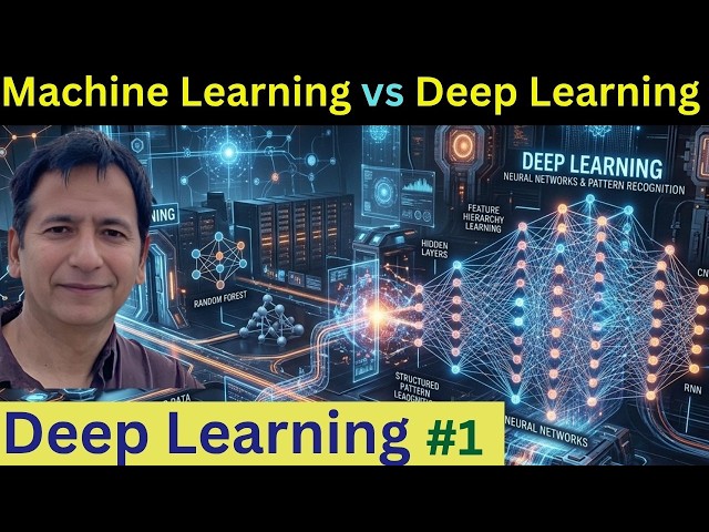 Deep Learning Lecture 01 - Machine Learning vs Deep Learning
