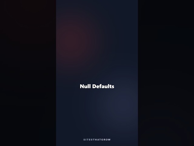 Null Defaults - Ruby vs PHP