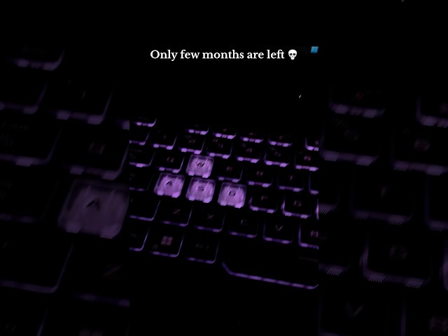 Only few months are left 💀 #coding #shorts