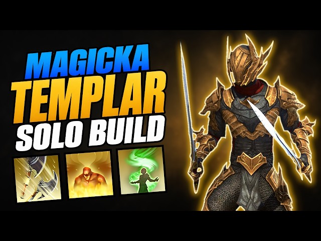 Magicka Templar Is Back | Pure Class Solo Build | ESO Update 51
