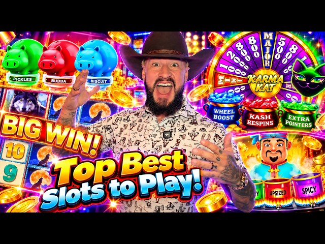 Top BEST SLOTS to Play! Tech Explains WHY ⭐️ For Low Budget Players!