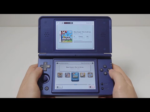 ANBERNIC RG DS Plus, ROCKNIXDS, and 12 DS games test