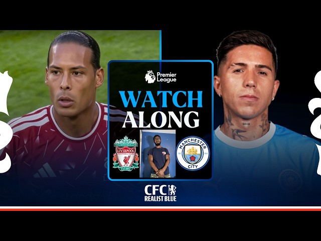LIVERPOOL VS MANCHESTER CITY PREMIER LEAGUE WATCH ALONG & REACTION