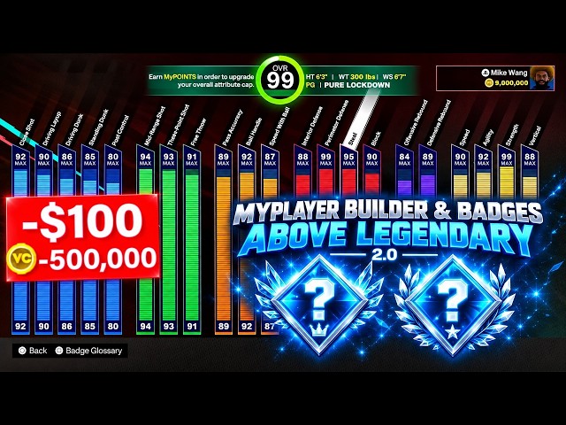 A NEW BADGE & BUILD SYSTEM IS COMING to NBA2K27 (Leaks)