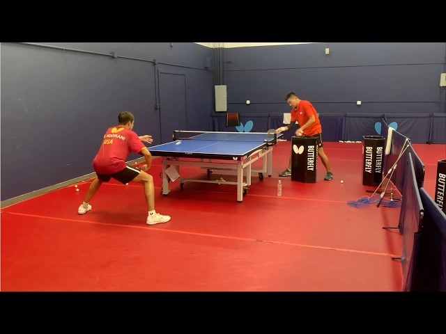 Kou Lei - Backhand Flip or Backhand Loop