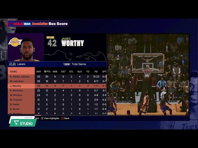 Nets vs Lakers 1983