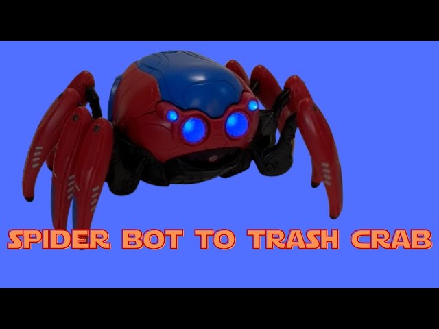 Turning a Spider Bot Toy into a Trash Crab from Obi-Wan Kenobi (Part 1)