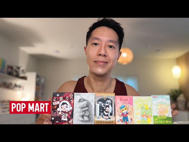 MY FIRST SECRET! #1 UNBOXING POP MART IP Vinyl Figure Blind Boxes Skullpanda Dimoo Hirono Pino Jelly