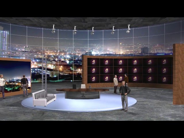 VIRTUAL STUDIO IN VIZRT (2016)