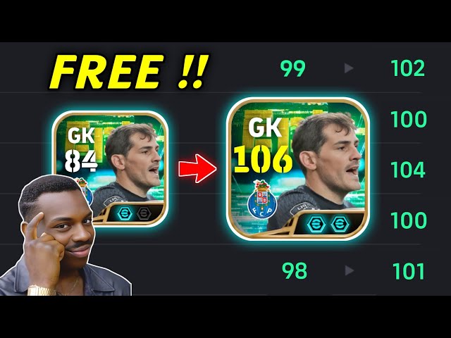 Free Epic Iker Casillas Best Training Guide 🥶 eFootball 2027 🔥
