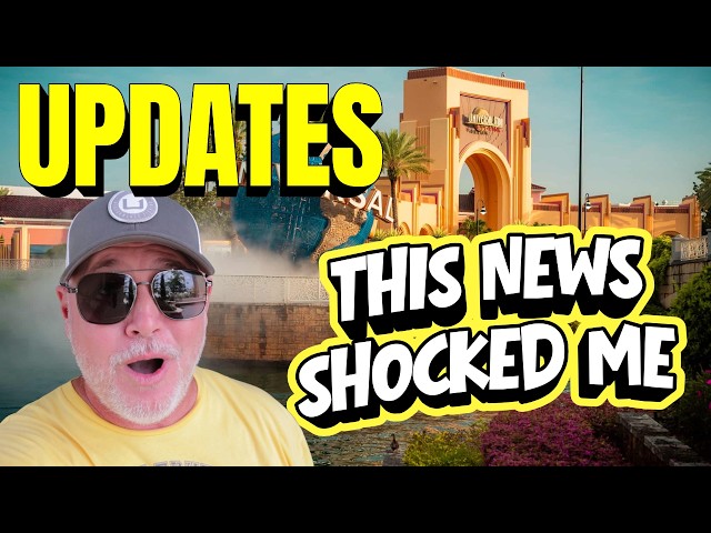 Updates! Shocking Development at Universal Studios Florida