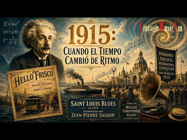 LAS EDADES DE LA MUSICA. Episodio 6. Año 1915 - Cuando el tiempo cambio de ritmo. Hello Frisco