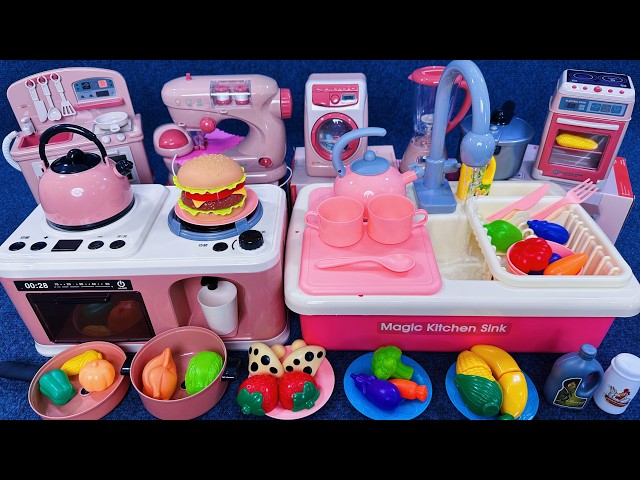 12 Minutes Satisfying with Unboxing Automatic Kitchen Appliance Playset ASMR Review Toys