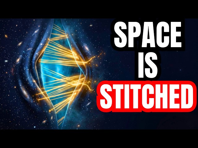 What If Space Itself Is Made of Quantum Entanglement?