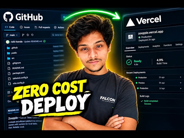 How to Host Website FREE in 5 Seconds! (GitHub, Vercel & Ngrok Secret)