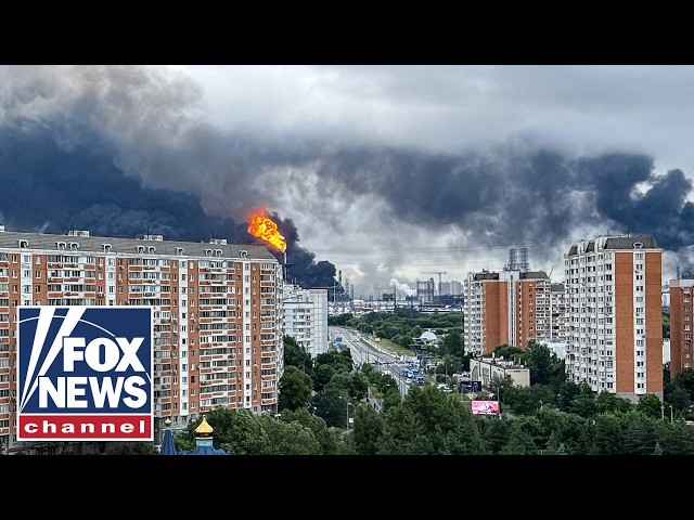 Ukraine hits Moscow with LARGEST EVER drone attack