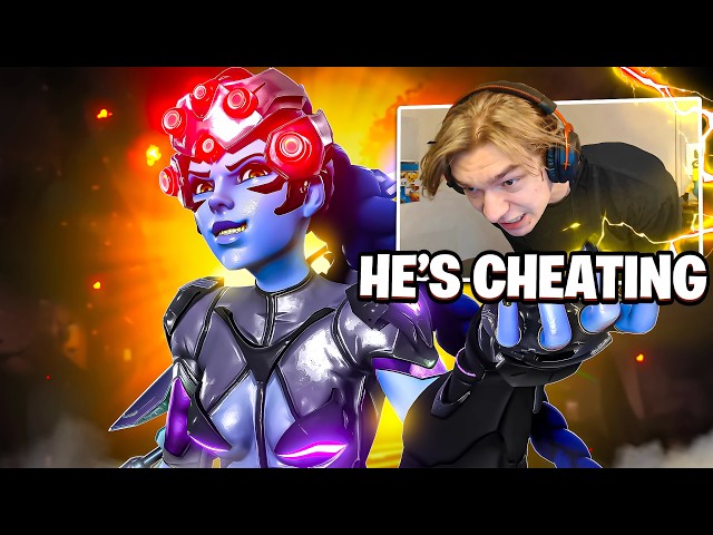 This Streamer Accused Me of CHEATING on Widowmaker In Overwatch