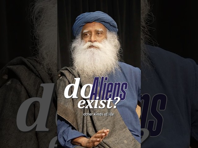Do Aliens Exist? NASA Astronaut Sunita Williams & Sadhguru