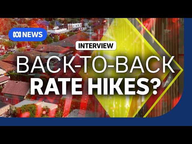 Back-to-back rate hikes can't be ruled out, says CBA chief economist | The Business | ABC NEWS