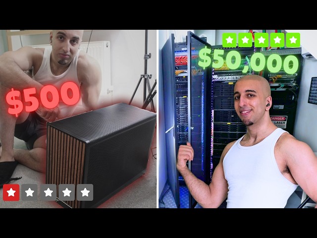 I Compared My $500 NAS to a $50,000 Server