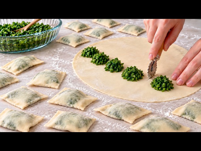Try Making Dumplings with This NEW Method 😍 آشک به روش جدید؛ بدون خمیر بزرگ و پر کردن دانه‌دانه!